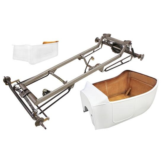 Basic 1923 T-Bucket Frame Kit w/ Standard Body and Bed, Channeled Floor Basic 1923 T-Bucket Frame Kit w/ Standard Body and Bed, Channeled Floor