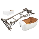 Basic 1923 T-Bucket Frame Kit w/ Standard Body and Bed, Channeled Floor