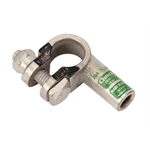 Left Elbow Battery Terminal Connector, 2 Gauge Wire