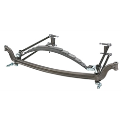 1932-34 Ford 4-Bar 46 Inch I-Beam Axle Kit for Ford Spindles, Plain Steel