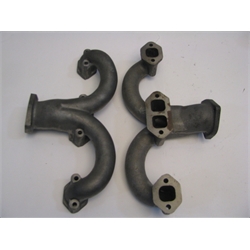 Garage Sale - Tru-Ram Small Block Chevy Cast Iron Exhaust Manifolds