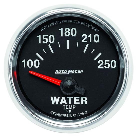 Auto Meter 3837 GS Air-Core Water Temperature Gauge, 2-1/16 Inch Auto Meter 3837 GS Air-Core Water Temperature Gauge, 2-1/16 Inch