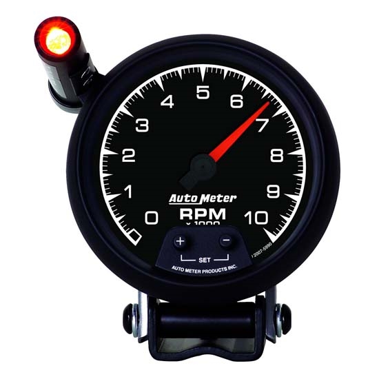 Auto Meter 5990 ES Air-Core Pedestal Tachometer Gauge, 3-3/4 Inch Auto Meter 5990 ES Air-Core Pedestal Tachometer Gauge, 3-3/4 Inch