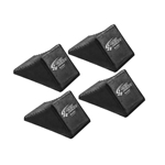 Race Ramps Rubber Wheel Chocks, Set/4