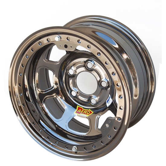 Aero 53-984530BLK 53 Series 15x8 Wheel, BL, 5 on 4-1/2, 3 Inch BS IMCA Aero 53-984530BLK 53 Series 15x8 Wheel, BL, 5 on 4-1/2, 3 Inch BS IMCA