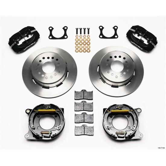 Wilwood 140-7140 Rear Disc Brake Kit, Big Ford 9 Inch New 2-1/2 Offset Wilwood 140-7140 Rear Disc Brake Kit, Big Ford 9 Inch New 2-1/2 Offset