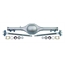 Currie 1968-72 Nova and GM X-Body 9 Inch Rearend Kit w/Mono Leaf Springs Currie 1968-72 Nova and GM X-Body 9 Inch Rearend Kit w/Mono Leaf Springs