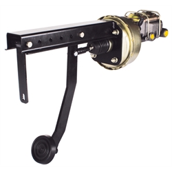 Under-Dash Brake Pedal Assembly, Single Diaphragm