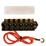 Slimline 12V 6 Terminal Fuse Block