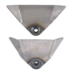 Radius Rod/Four-Bar Frame Mounting Brackets, 5/8 Hole, 2-3/4 Inch