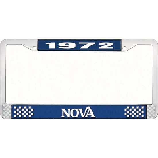 OER LF3567202B 72 Nova License Plate Frame, Each OER LF3567202B 72 Nova License Plate Frame, Each