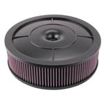 K&N Filters 61-2000 Flow Control Air Cleaner-Holley 2BBL w/ Choke Horn