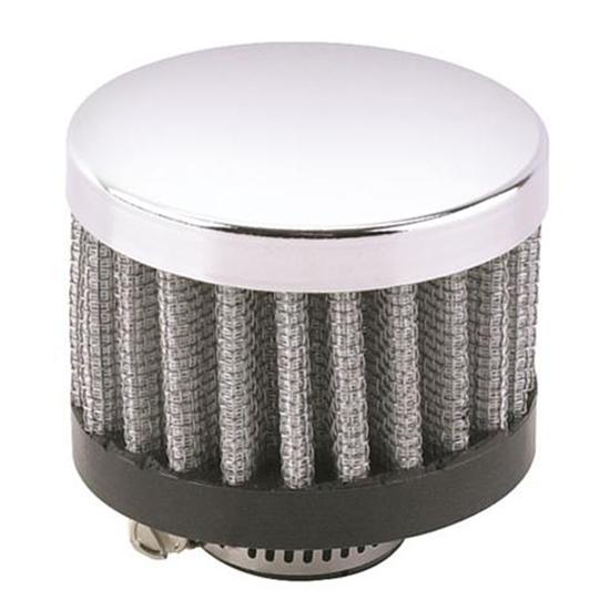 Crankcase / Rear End Axle Breather Vent Filter Only, 1/2 Inch