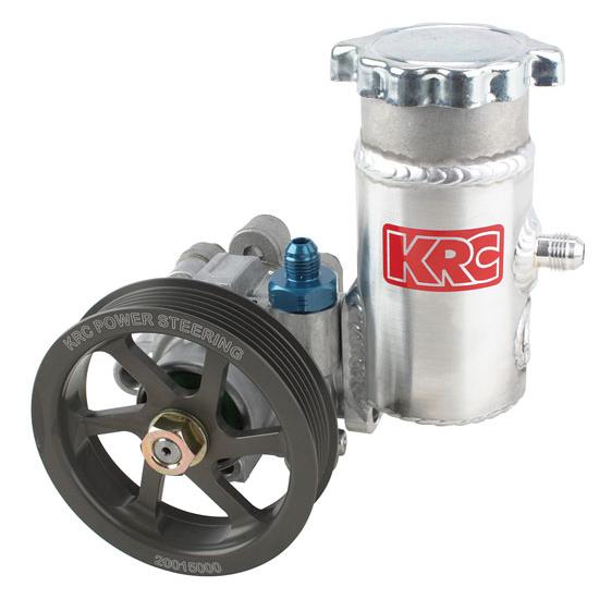 KRC Aluminum Power Steering Pump with Serpentine Pulley Free Shipping