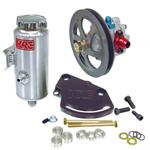 KRC Aluminum Power Steering Pump Kits For V-Belt Pulley - SBC