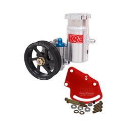 KRC 28020115 Alum SBC Pump Kit, Serpentine, Block Mount, Bolt-On Tank