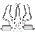 Dynatech® Muscle Maxx 1967-69 Camaro Stainless Dual Exhaust, 3 Inch