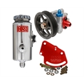 Garage Sale - KRC Pro Aluminum SBC Pump Kit, Serpentine, Head Mount, Remote Reservoir