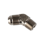Aeroquip FCE2023 45° -8 AN Flare to 3/8 Inch NPT Pipe Adapter Fitting