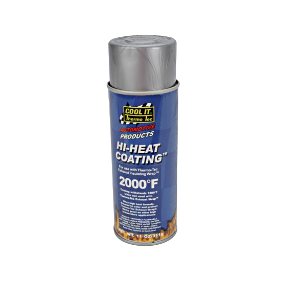 Thermo Tec 12002 Hi-Heat Header Wrap Coating, Aluminum Thermo Tec 12002 Hi-Heat Header Wrap Coating, Aluminum