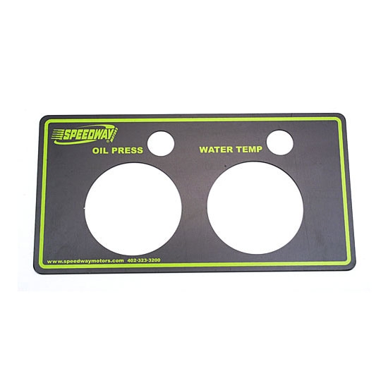 Garage Sale - Speedway Gauge Panels w/Light Openings Garage Sale - Speedway Gauge Panels w/Light Openings