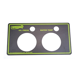 Garage Sale - Speedway 4 Gauge Panel With Light Openings