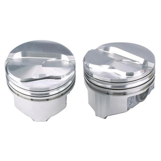 KB Chevy 377/400 Hyperutectic Pistons, Flat Top, 5.7/5.565 Rod KB Chevy 377/400 Hyperutectic Pistons, Flat Top, 5.7/5.565 Rod