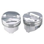 KB Chevy 377/400 Hyperutectic Pistons, Flat Top, 5.7/5.565 Rod