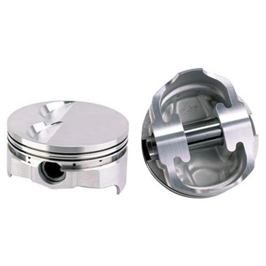 Icon Chevy 383 Forged Pistons, Flat Top, 6.0 Rod