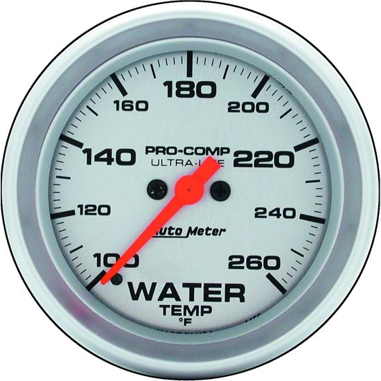 Auto Meter 4455 Ultra-Lite Digital Stepper Motor Water TempGauge Auto Meter 4455 Ultra-Lite Digital Stepper Motor Water TempGauge