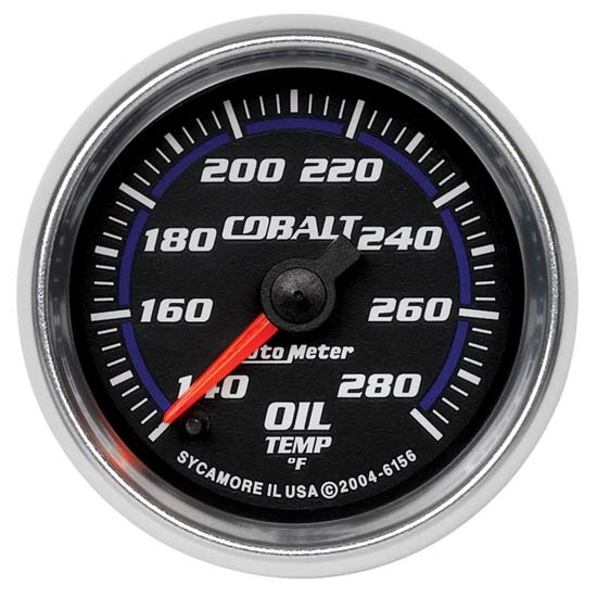 Auto Meter 6156 Cobalt Digital Stepper Motor Oil Temperature Gauge Auto Meter 6156 Cobalt Digital Stepper Motor Oil Temperature Gauge