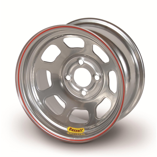 Bassett 47SH3S 14X7 D-Hole 4 on 100mm 3 Inch Backspace Silver Wheel Bassett 47SH3S 14X7 D-Hole 4 on 100mm 3 Inch Backspace Silver Wheel