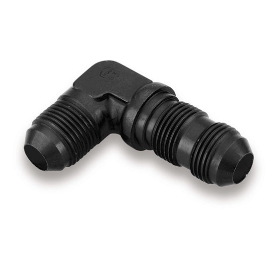 Earls AT983310ERL 90 Degree -10 AN Bulkhead Fitting, Anodized Aluminum