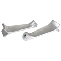 Aluminum Headlight Mounting Brackets, Plain