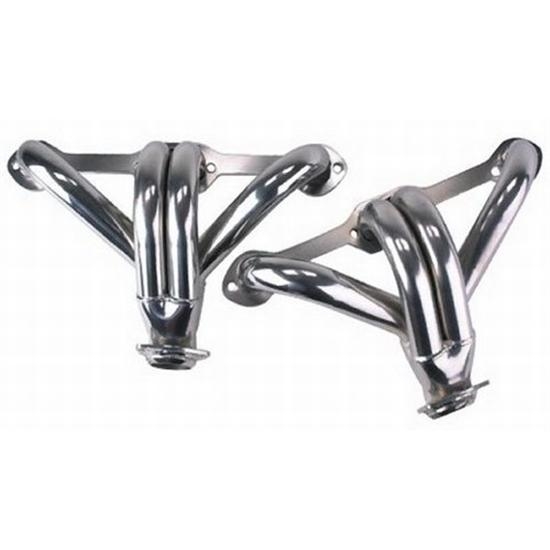 Tight-Fit Small Block Chevy ZZ-4 Block Hugger Headers, AHC Coated Tight-Fit Small Block Chevy ZZ-4 Block Hugger Headers, AHC Coated