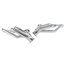 1955-57 Chevy Chassis Headers for Rack and Pinion, AHC Coated 1955-57 Chevy Chassis Headers for Rack and Pinion, AHC Coated