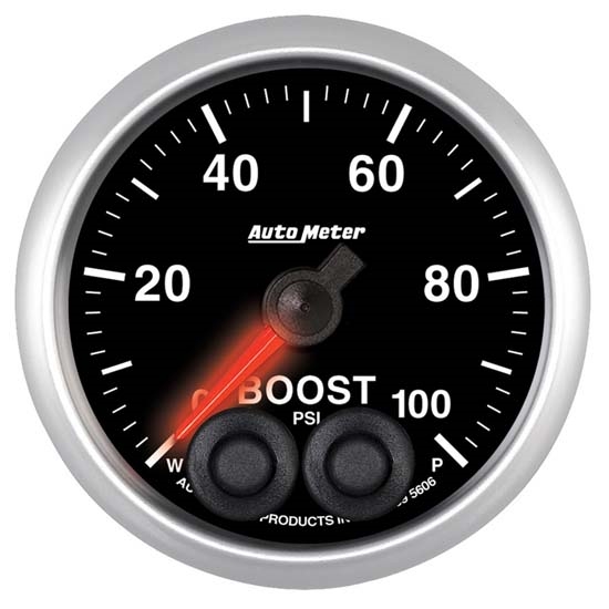 Auto Meter 5606 Elite Digital Stepper Motor Boost Gauge, 2-1/16 Inch Auto Meter 5606 Elite Digital Stepper Motor Boost Gauge, 2-1/16 Inch
