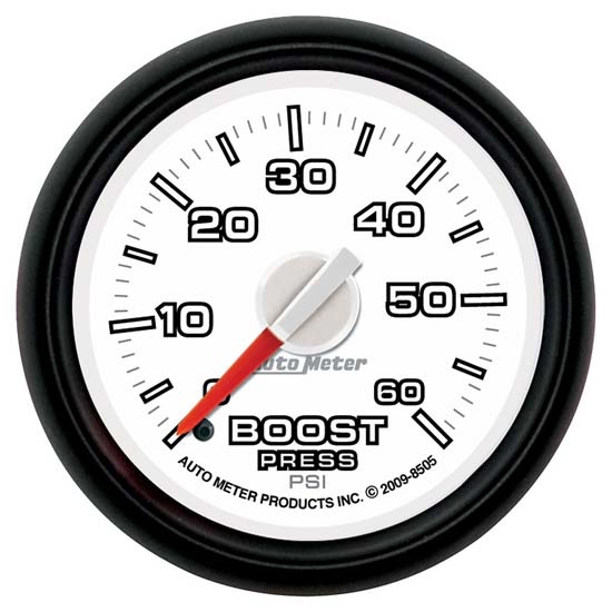 Auto Meter 8505 Gen 3 Dodge Factory Match Mechanical Boost Gauge Auto Meter 8505 Gen 3 Dodge Factory Match Mechanical Boost Gauge