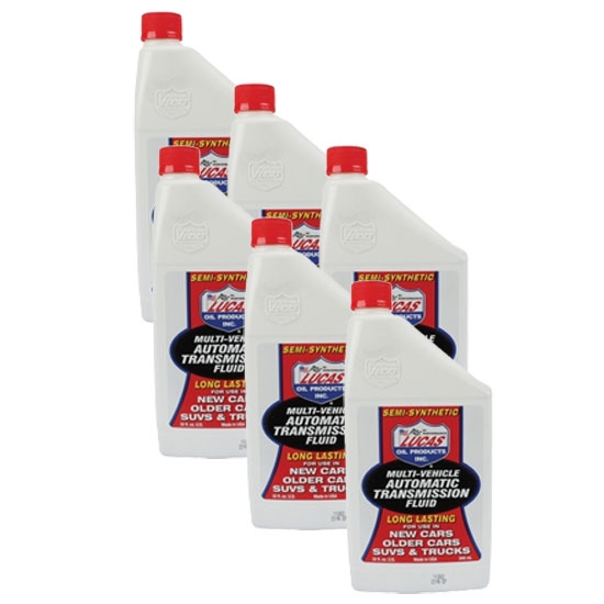 Lucas Oil 10418 MultiVehicle ATF Automatic Transmission Fluid, Case