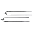 Curtis-Style Radius Rods, 36 Inch, Unpolished Stainless Steel