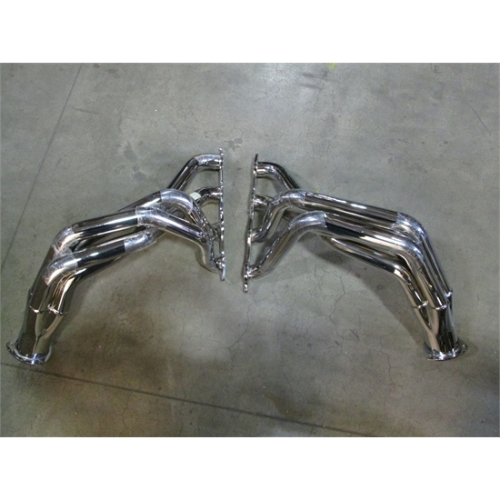 Garage Sale Big Block Chevy Fender Well Headers, Chrome Free
