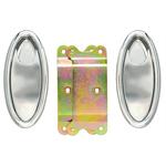 Lokar Oval Interior Door Handles