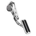 Lokar BAG-6115 1964-68 Mustang Billet Aluminum Throttle Pedal, Brushed