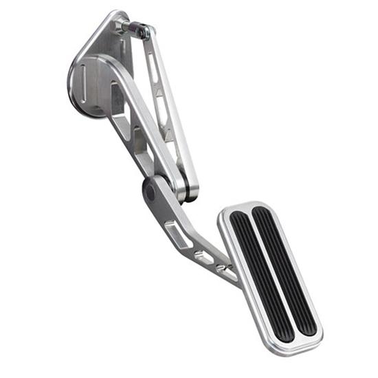 Lokar BAG-6115 1964-68 Mustang Billet Aluminum Throttle Pedal, Brushed Lokar BAG-6115 1964-68 Mustang Billet Aluminum Throttle Pedal, Brushed
