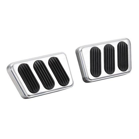LOKAR 1964-1970 Mustang Billet Aluminum Clutch and Brake Pad - Brushed