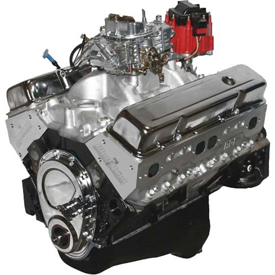 BluePrint BP3961CTC GM 396 SBC Dressed Engine, Alum Heads, Roller Cam