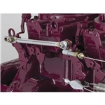 Lokar TCB-PLR3 Holley Carb Progressive Linkage Kit on 8-1/4 - 8-5/8