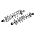 Alum. Small Body Coilover Shock, 6 In. Polished, Spring Rate 12 Inch-450 lbs