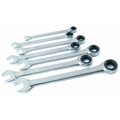 Titan Tools 17350 7-Piece Ratcheting Combination Wrench Set, SAE Sizes