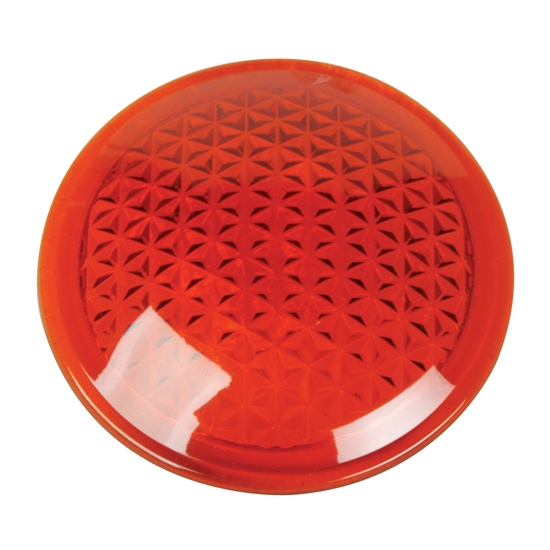 Amber Cowl/Tail Light Lens, 3 Inch Amber Cowl/Tail Light Lens, 3 Inch